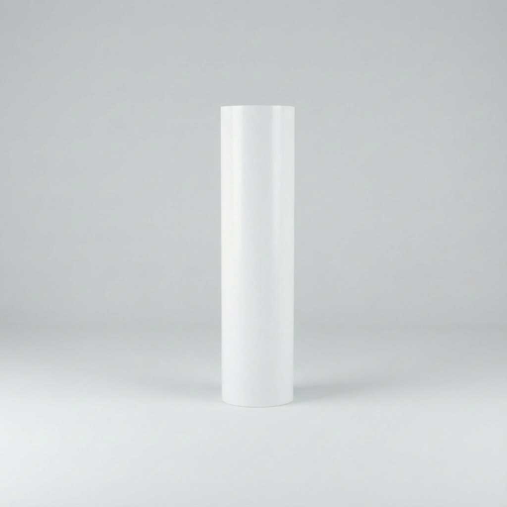 Säule rund weiß 150cm