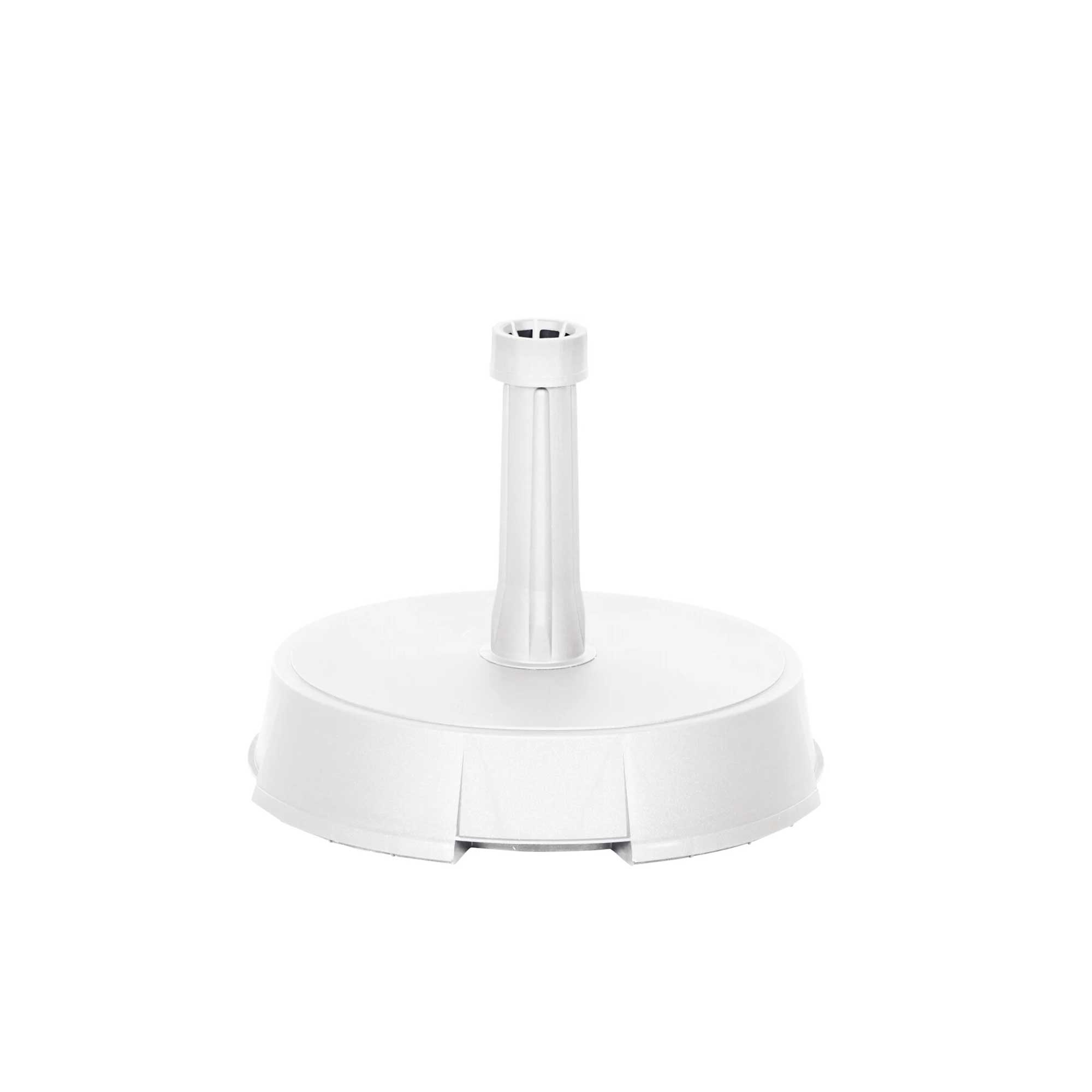 Beton-Schirmständer weiß (20 kg) rund