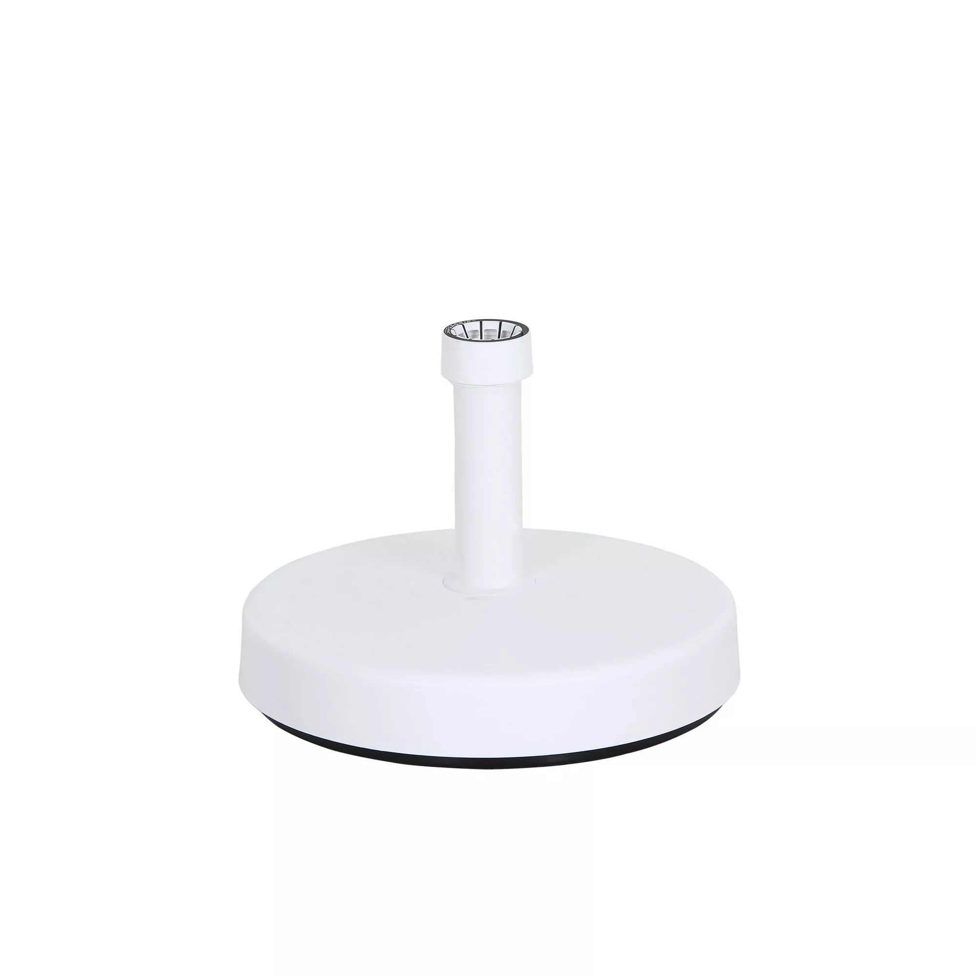 Schirmständer weiß befüllbar mit Sand