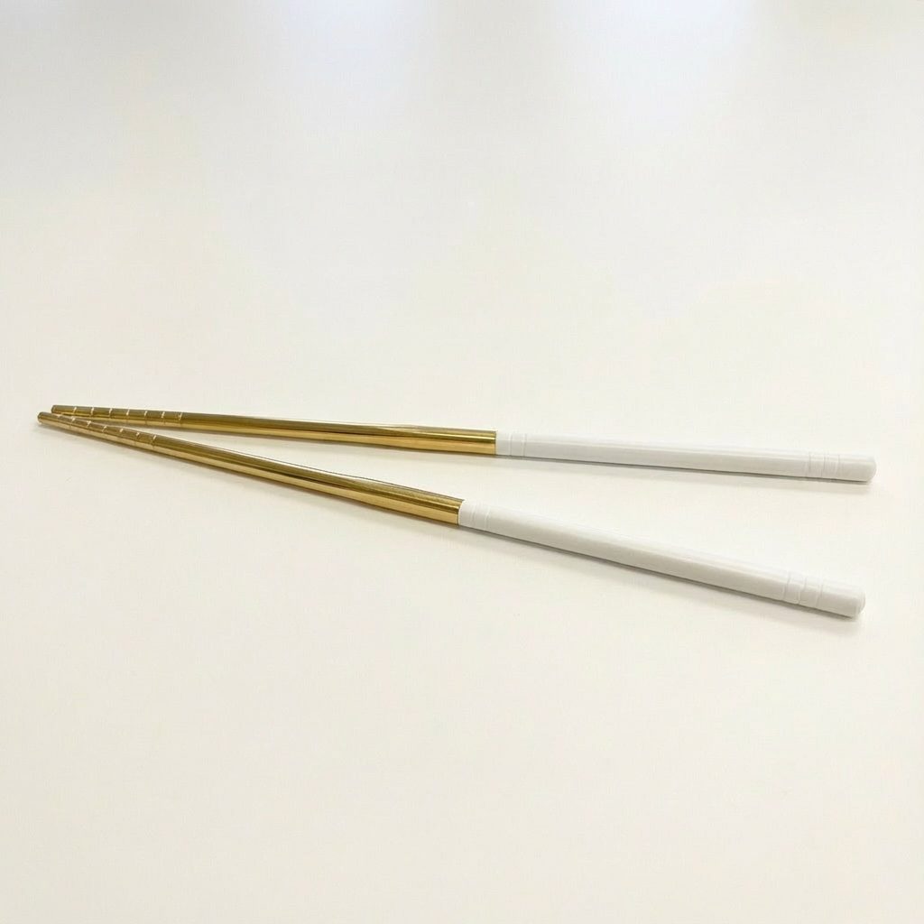 Besteck Weiss Gold – Chopstick