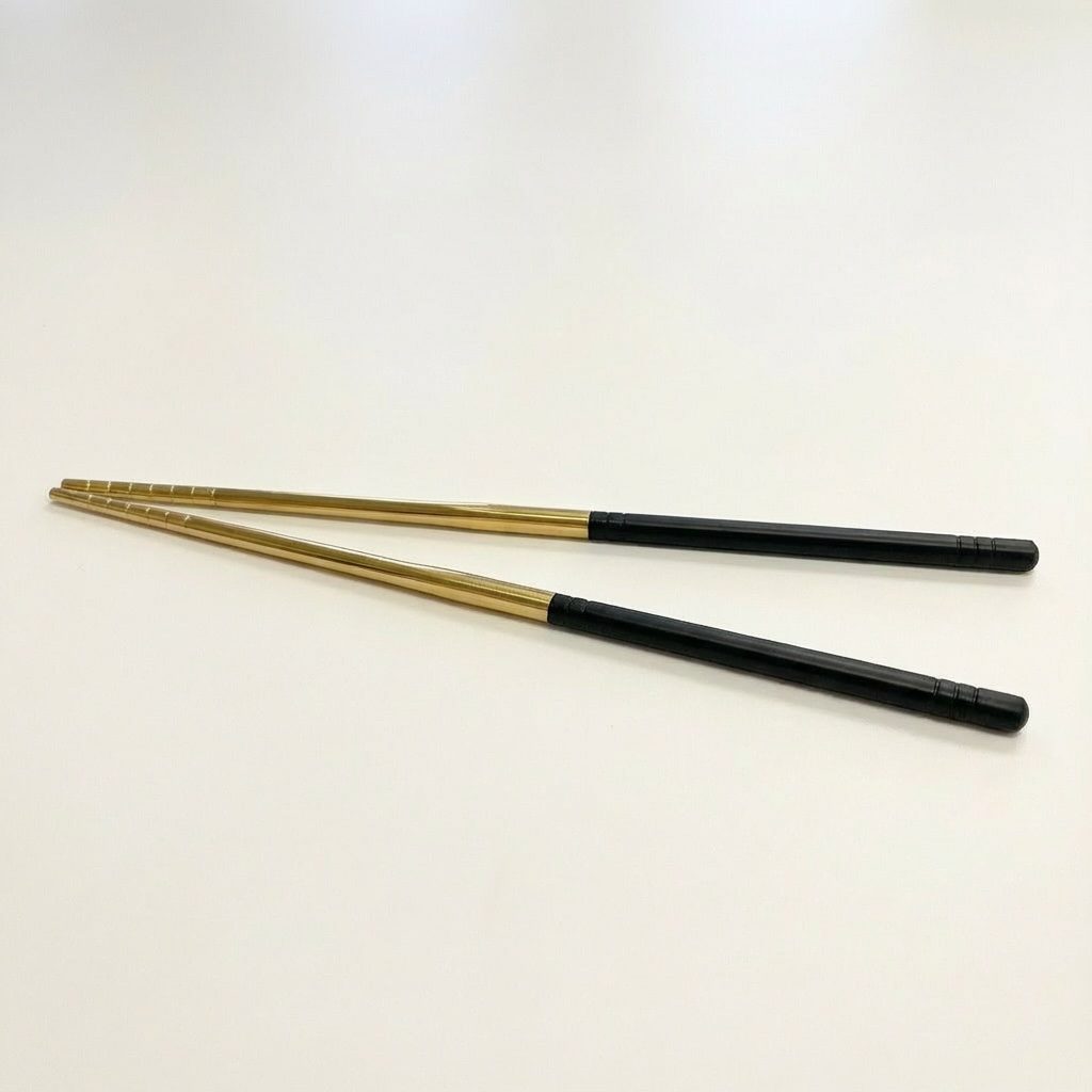 Besteck Schwarz Gold – Chopstick