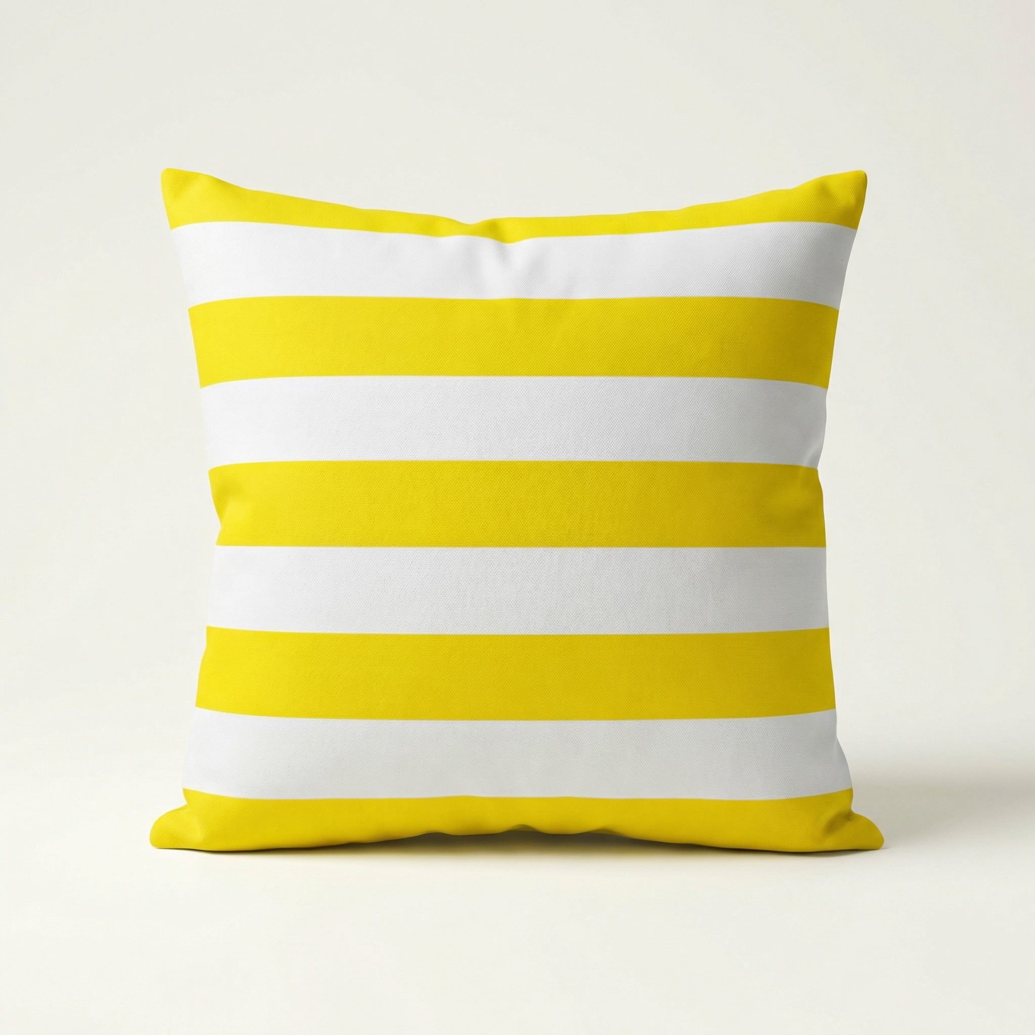 Kissenbezug stripes gelb-weiß-gestreift 50x50cm