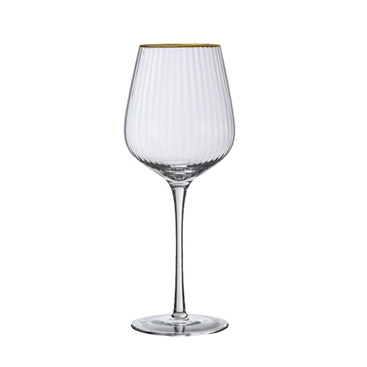 Classy-Serie: Weißweinglas mit Goldrand 48cl