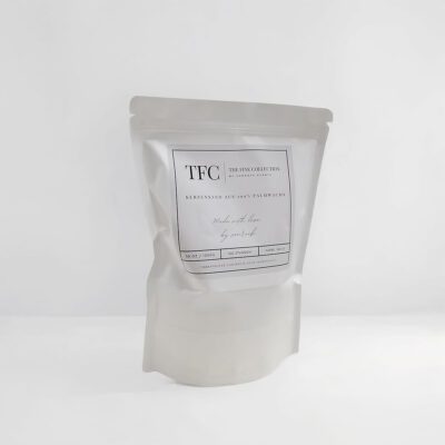 Sand wax: 1KG bag incl. 5 wicks