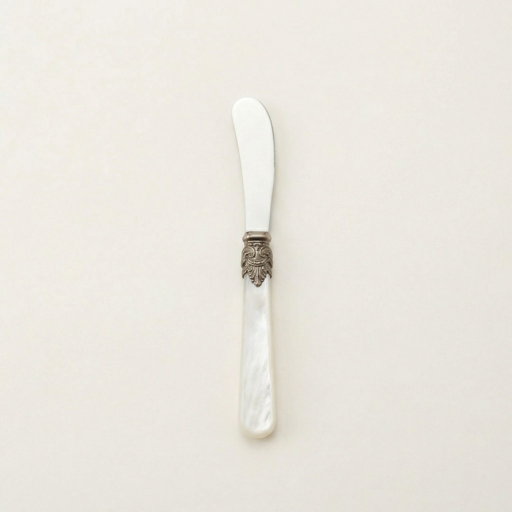 White Pearl Elfenbein Besteck | Buttermesser / Brotmesser