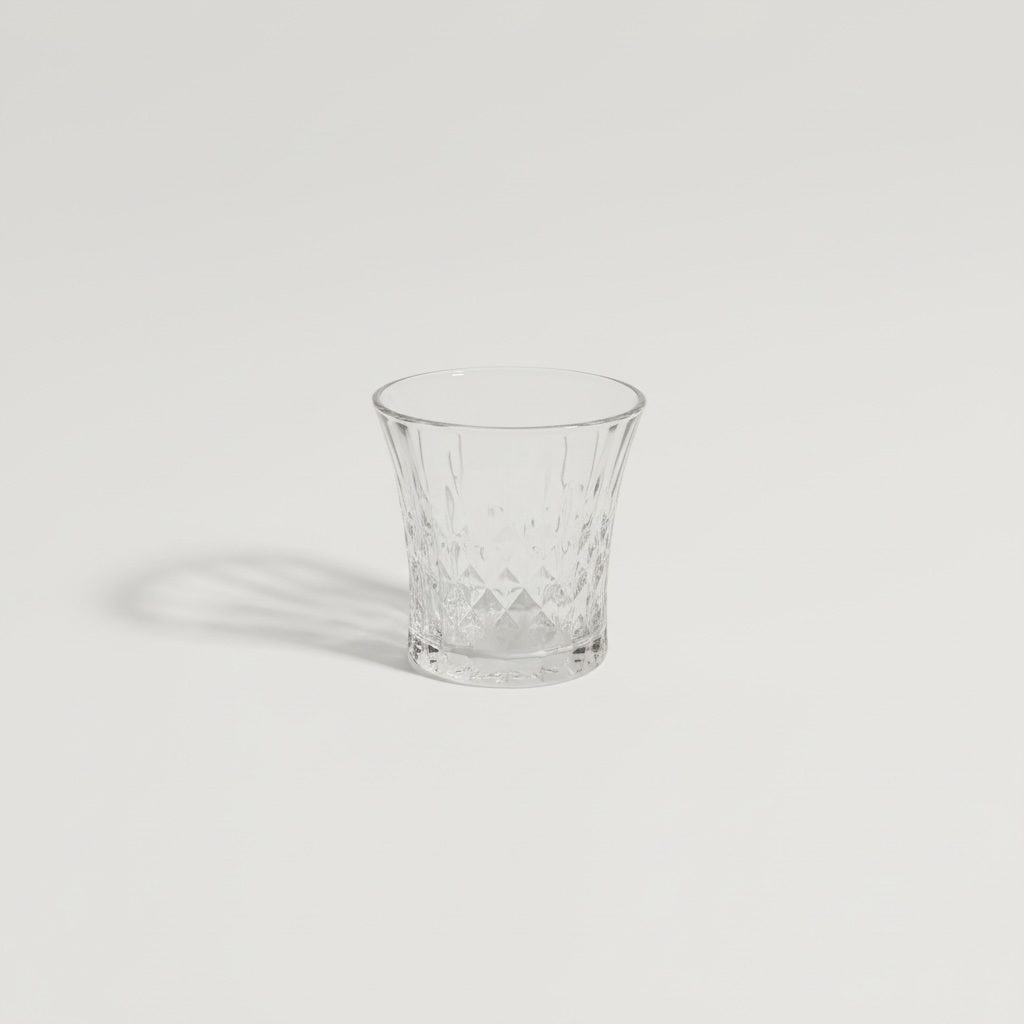 Kristallglas-Serie: Wasserglas 27 cl H 9cm